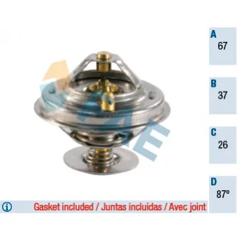 Thermostat d'eau FAE 5304487