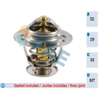 Thermostat d'eau FAE 5304883