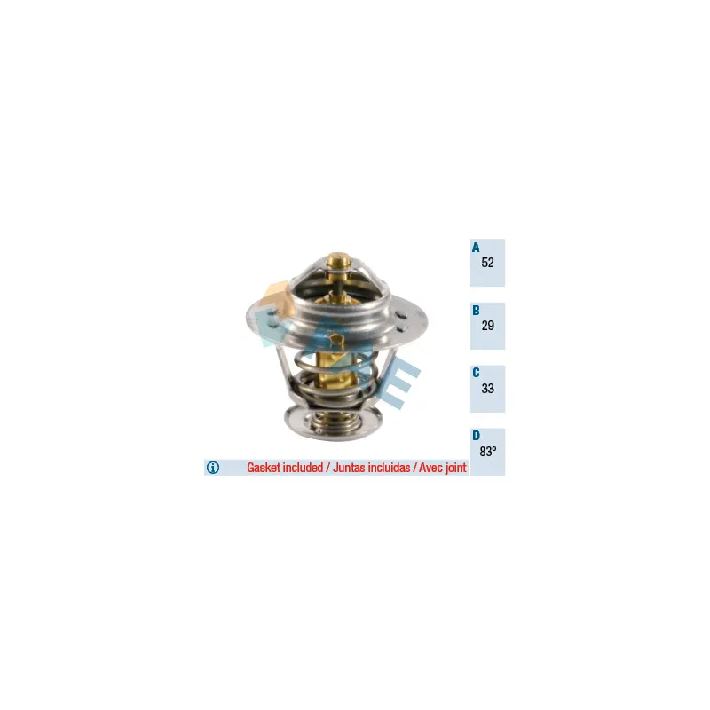 Thermostat d'eau FAE 5304883