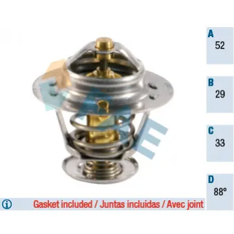 Thermostat d'eau FAE 5304888
