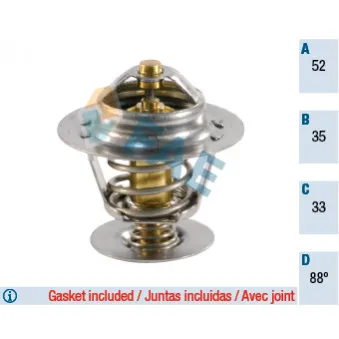 Thermostat d'eau FAE 5305188