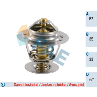 Thermostat d'eau FAE 5305192