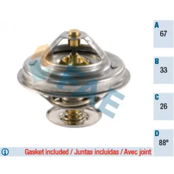 Thermostat d'eau FAE 5305388
