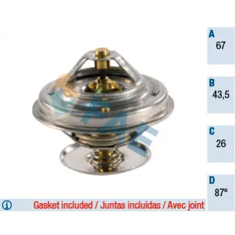 Thermostat d'eau FAE 5305487