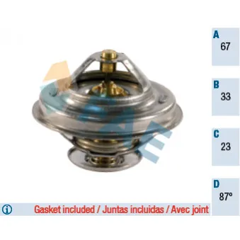 Thermostat d'eau FAE 5305587