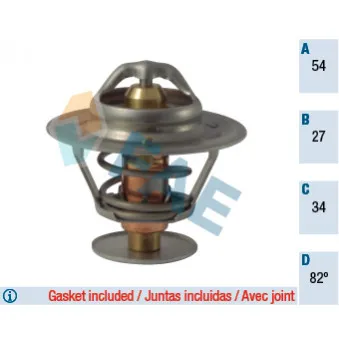 Thermostat d'eau FAE 5305782