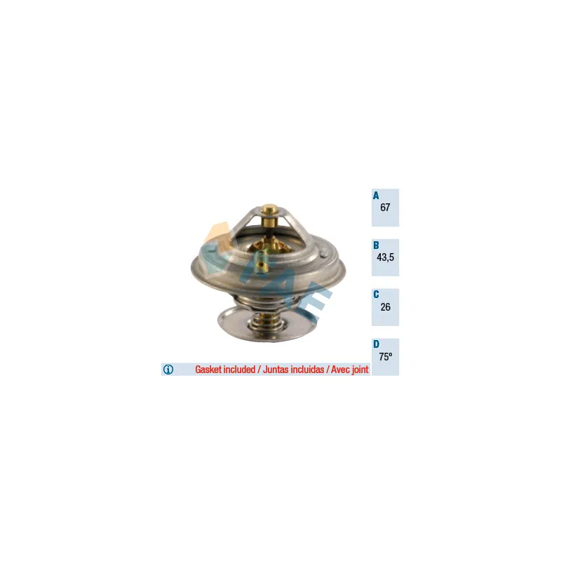 Thermostat d'eau FAE 5305875