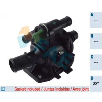 Thermostat d'eau FAE 5306383