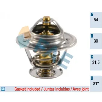Thermostat d'eau FAE 5306681