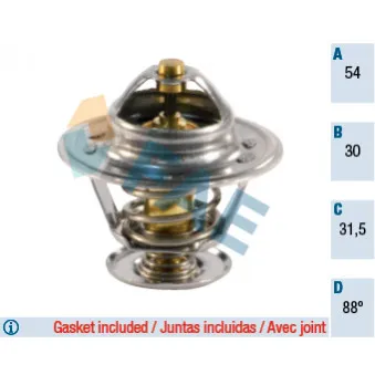 Thermostat d'eau FAE 5306688