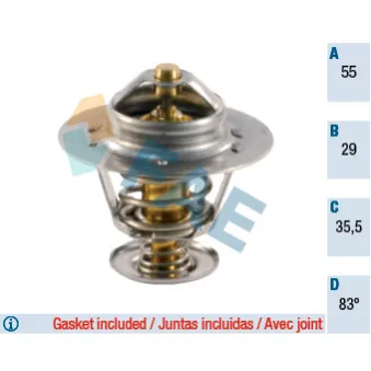 Thermostat d'eau FAE 5306783