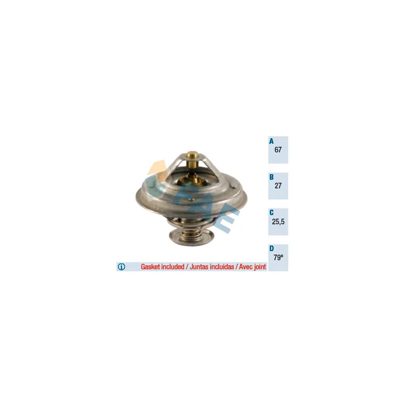 Thermostat d'eau FAE 5306879