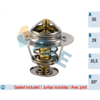 Thermostat d'eau FAE 5306983