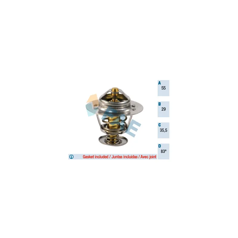 Thermostat d'eau FAE 5306983