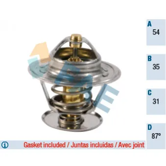 Thermostat d'eau FAE 5307087