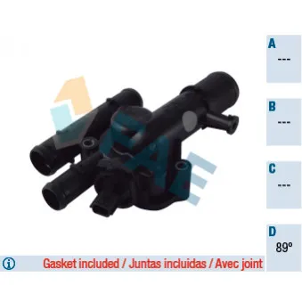 Thermostat d'eau FAE 5307189