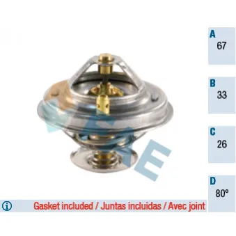 Thermostat d'eau FAE 5307280