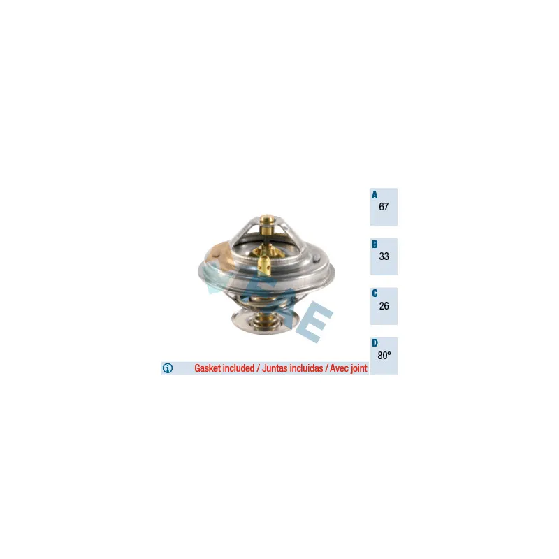 Thermostat d'eau FAE 5307280