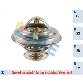 Thermostat d'eau FAE 5307287