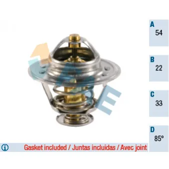Thermostat d'eau FAE 5307585