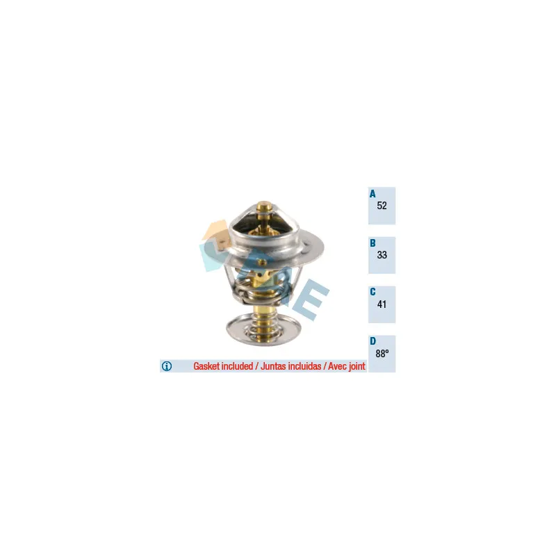 Thermostat d'eau FAE 5307688