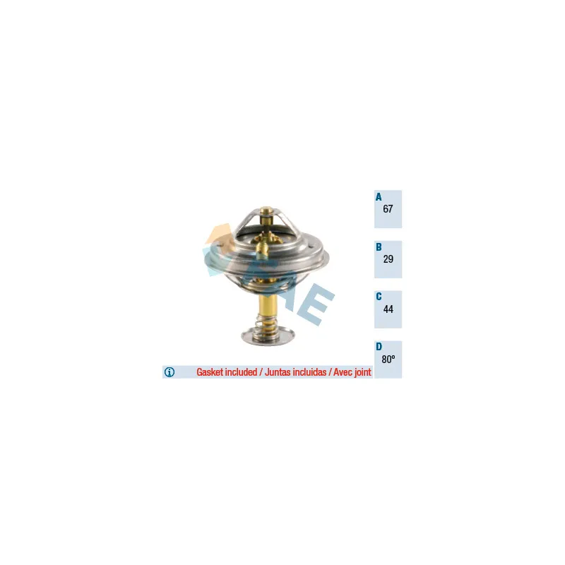 Thermostat d'eau FAE 5307880