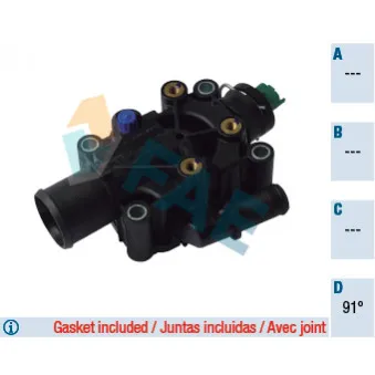 Thermostat d'eau FAE 5308691