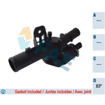 Thermostat, liquide de refroidissement FAE 5312583