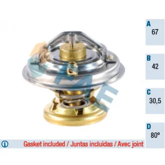 Thermostat d'eau FAE 5320480