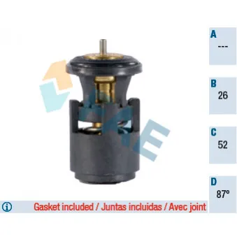 Thermostat d'eau FAE 5320687