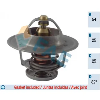 Thermostat d'eau FAE 5322482