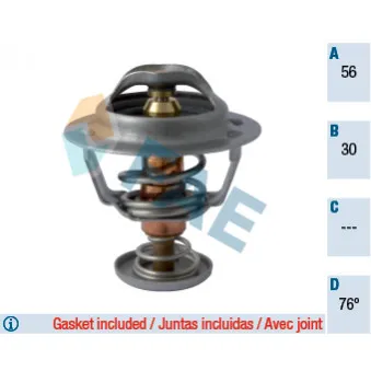 Thermostat d'eau FAE 5322576