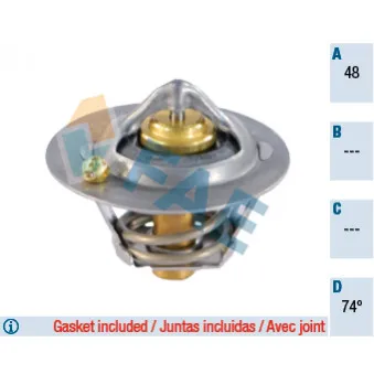 Thermostat d'eau FAE 5323274