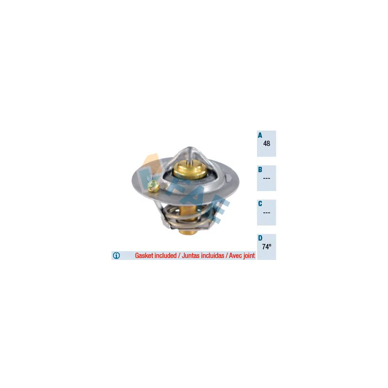 Thermostat d'eau FAE 5323274