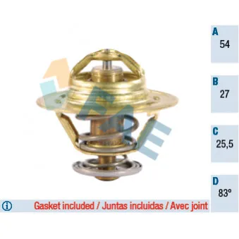 Thermostat d'eau FAE 5330383