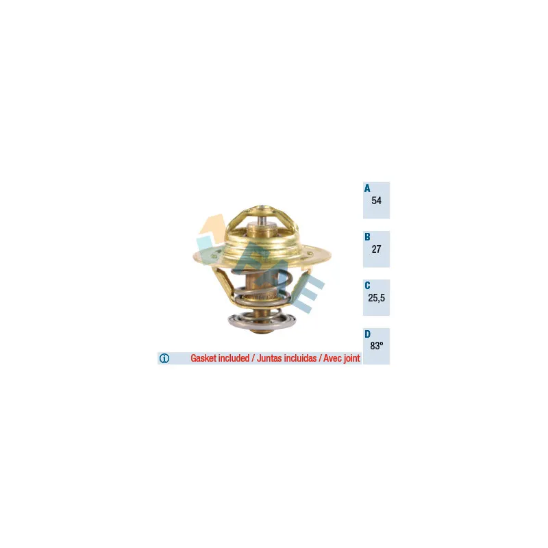 Thermostat d'eau FAE 5330383