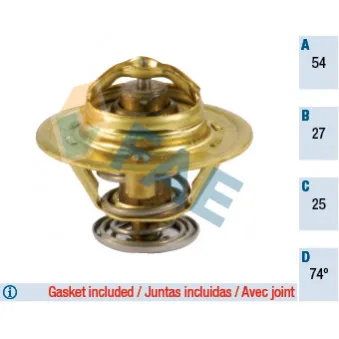 Thermostat d'eau FAE 5330474