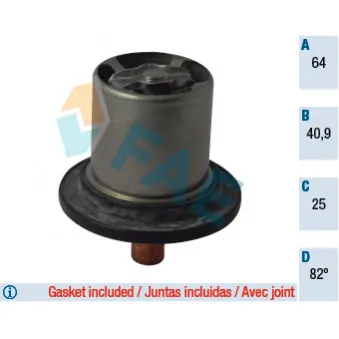 Thermostat d'eau FAE 5331082