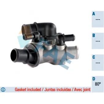Thermostat d'eau FAE 5335380