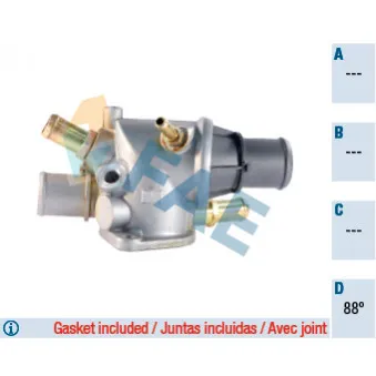 Thermostat d'eau FAE 5340088
