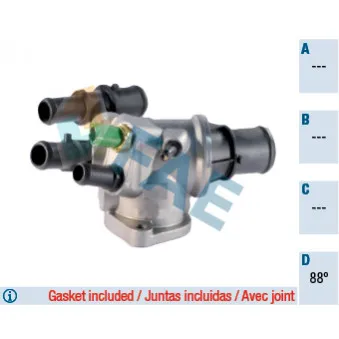 Thermostat d'eau FAE 5341388