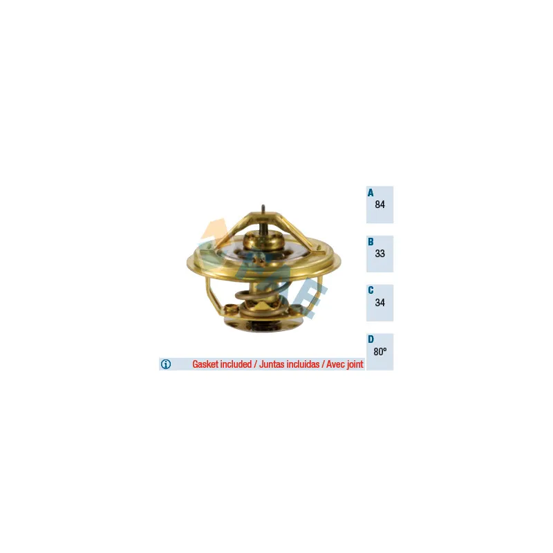 Thermostat d'eau FAE 5342480