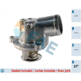 Thermostat d'eau FAE 5345187