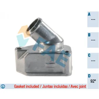 Thermostat d'eau FAE 5345792
