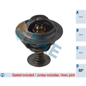 Thermostat d'eau FAE 5345988