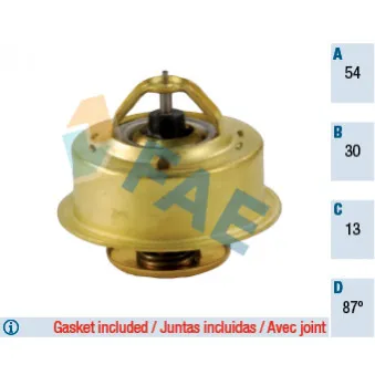 Thermostat d'eau FAE 5346087