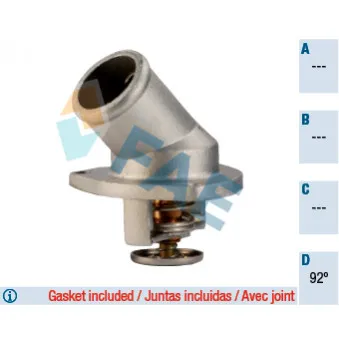 Thermostat d'eau FAE 5351292