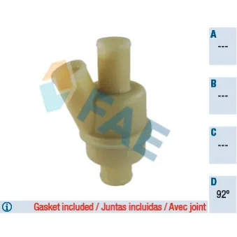 Thermostat d'eau FAE 5352792