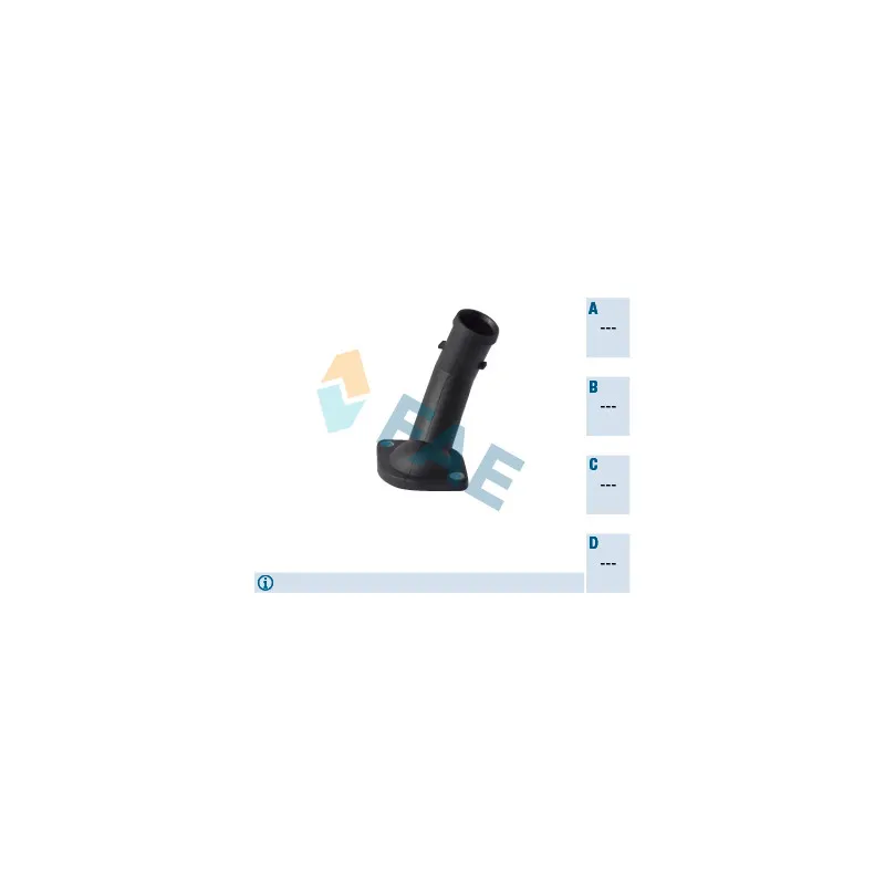 Bride de liquide de refroidissement FAE 54303
