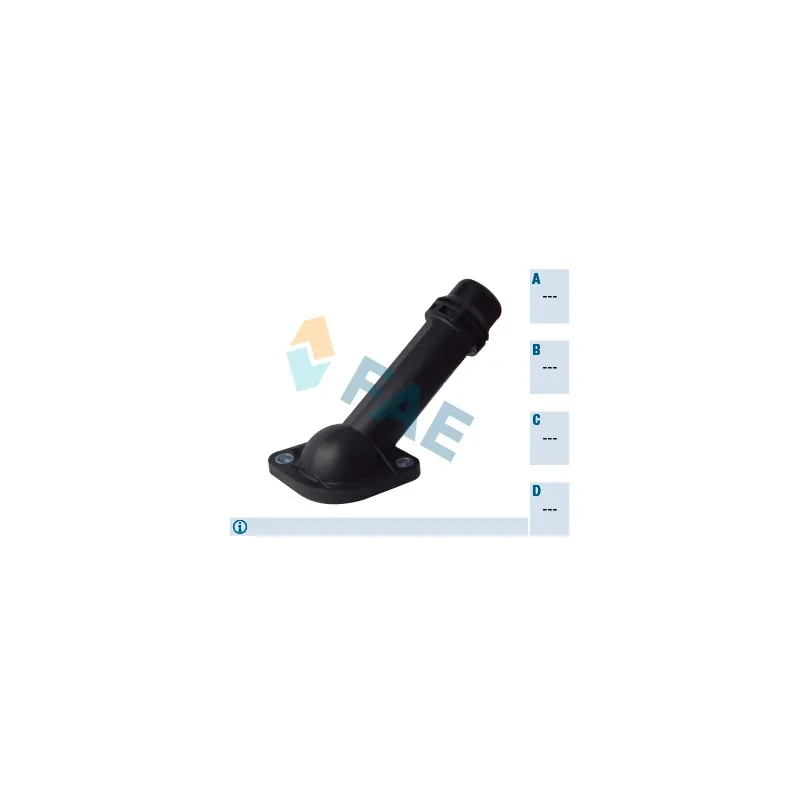 Bride de liquide de refroidissement FAE 54305